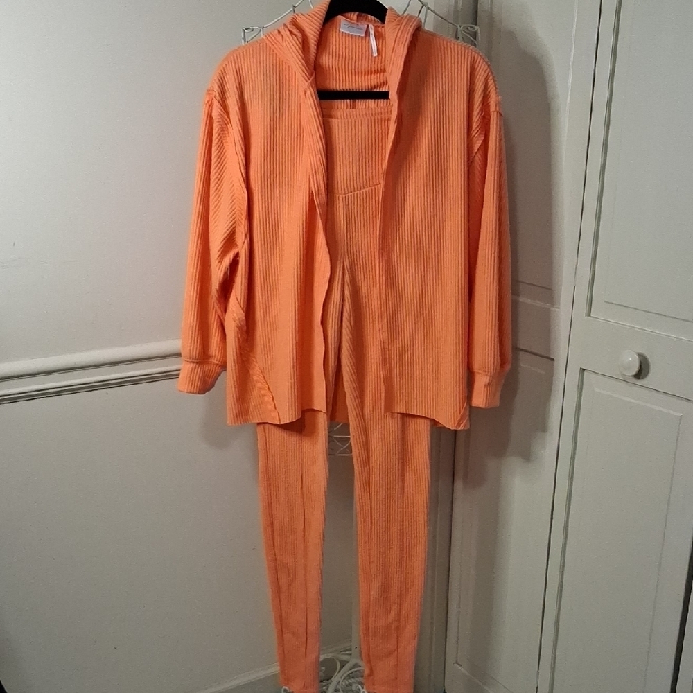 Urban Outfitters Orange Pantsuit